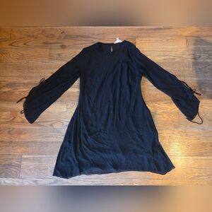 Time and Tru Black Long Sleeve Dress